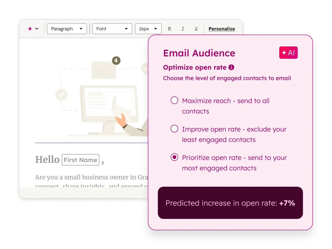 Marketing Hub - Optimize Engagement