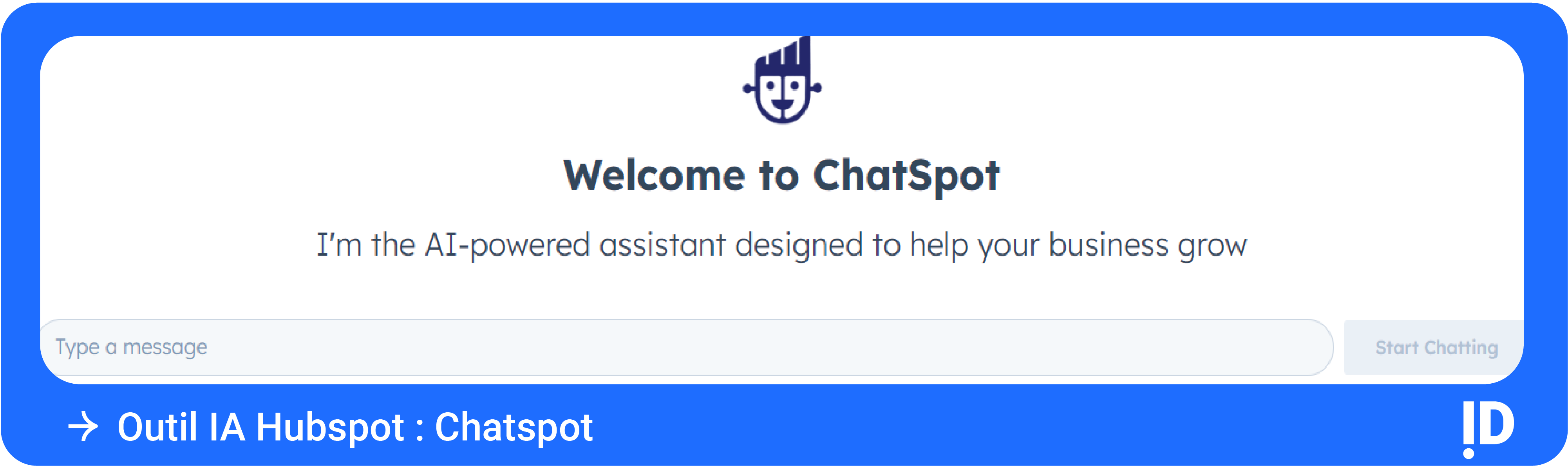 Outil IA Hubspot  Chatspot