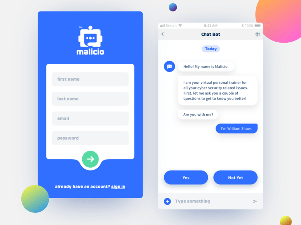 exemple chatbot